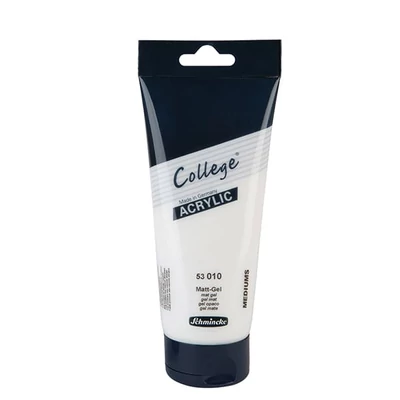 Schmincke College Matt Gel vastagító médium, 200 ml - matt
