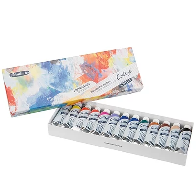 Schmincke College akrilfesték készlet, 13x35 ml