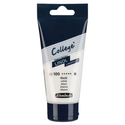 Schmincke College Linol linófesték, 75 ml - 100, white