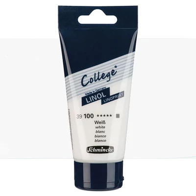 Schmincke College Linol linófesték, 75 ml - 100, white
