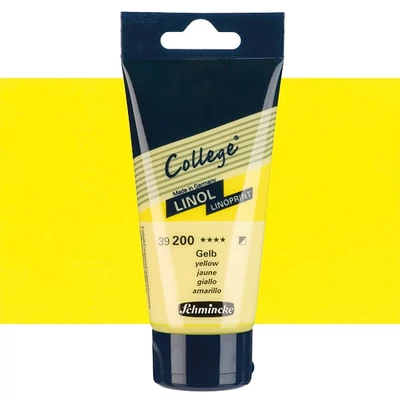 Schmincke College Linol linófesték, 75 ml - 200, yellow