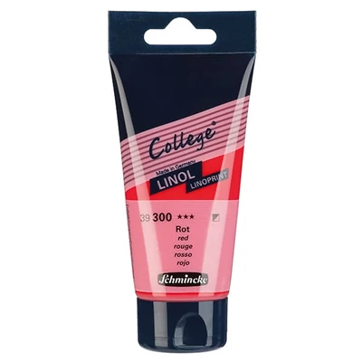Schmincke College Linol linófesték, 75 ml - 300, red