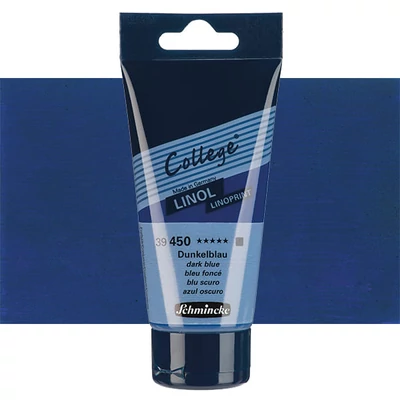 Schmincke College Linol linófesték, 75 ml - 450, dark blue