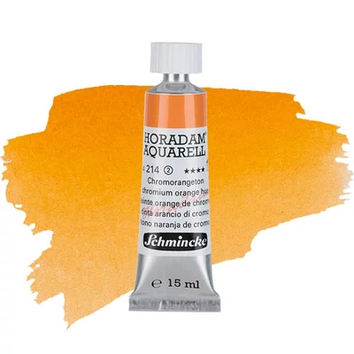 Schmincke Horadam tubusos akvarellfesték, 15 ml - 214, chromium orange hue