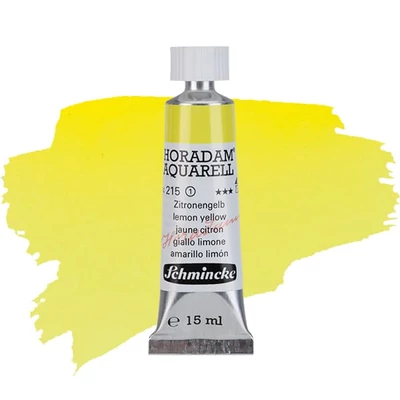Schmincke Horadam tubusos akvarellfesték, 15 ml - 215, lemon yellow