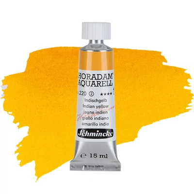 Schmincke Horadam tubusos akvarellfesték, 15 ml - 220, indian yellow