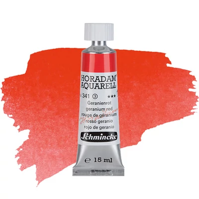 Schmincke Horadam tubusos akvarellfesték, 15 ml - 341, geranium red