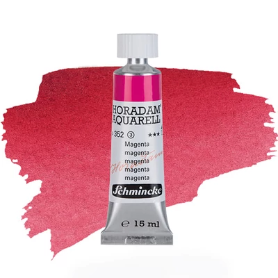 Schmincke Horadam tubusos akvarellfesték, 15 ml - 352, magenta