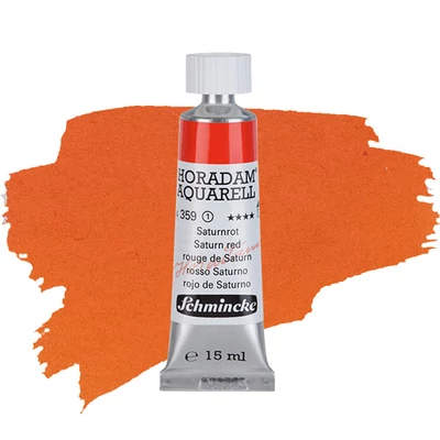 Schmincke Horadam tubusos akvarellfesték, 15 ml - 359, saturn red