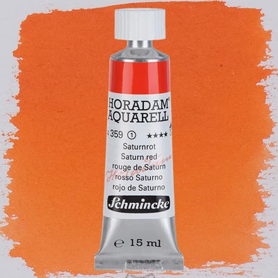 Schmincke Horadam tubusos akvarellfesték, 15 ml - 359, saturn red