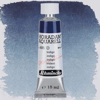 Schmincke Horadam tubusos akvarellfesték, 15 ml - 485, indigo