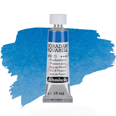 Schmincke Horadam tubusos akvarellfesték, 15 ml - 492, prussian blue