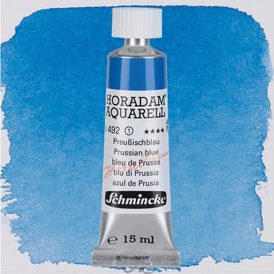 Schmincke Horadam tubusos akvarellfesték, 15 ml - 492, prussian blue