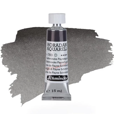Schmincke Horadam tubusos akvarellfesték, 15 ml - 783, schmincke payne's grey