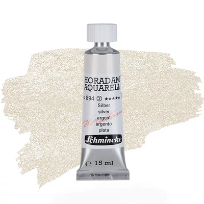 Schmincke Horadam tubusos akvarellfesték, 15 ml - 894, silver