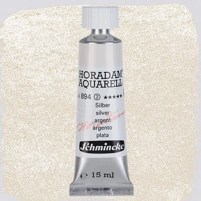 Schmincke Horadam tubusos akvarellfesték, 15 ml - 894, silver