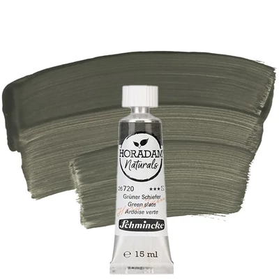 Schmincke Horadam Naturals tubusos akvarellfesték, 15 ml - 720, green slate