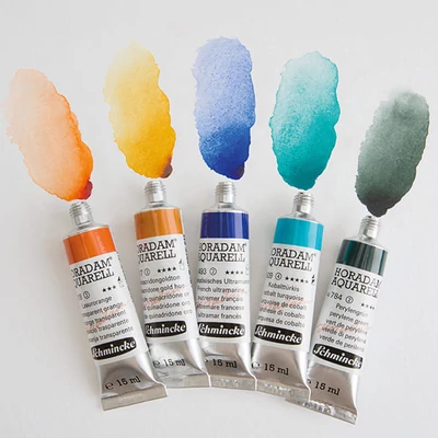 Schmincke Horadam tubusos akvarellfesték, 15 ml - különféle színekben