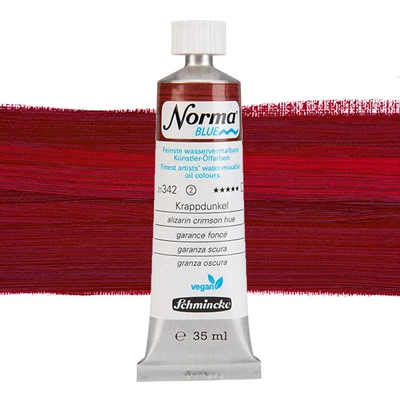 Schmincke Norma Blue vegán vizes olajfesték, 35 ml - 342, alizarin crimson hue