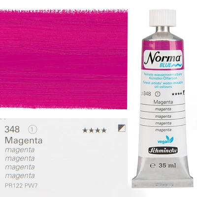 Schmincke Norma Blue vegán vizes olajfesték, 35 ml - 348, magenta