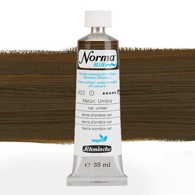 Schmincke Norma Blue vegán vizes olajfesték, 35 ml - 622, natural umber