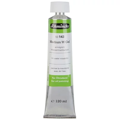 Schmincke olaj médium, W Gel - 120 ml