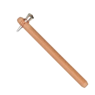 Íróka tojásfestéshez - nagy, kb. 3 cm-es fém tölcsérrel