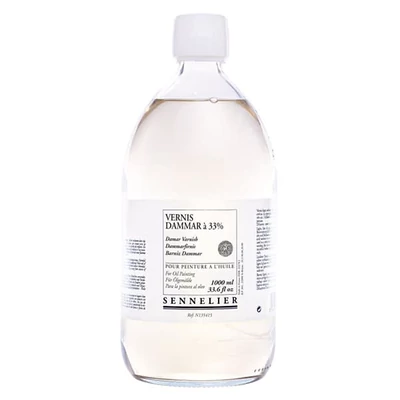 Sennelier dammárlakk, fényes - 1000 ml