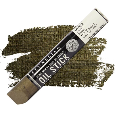 Sennelier Oil Stick olajfesték rúd, 38 ml - 022, bronze