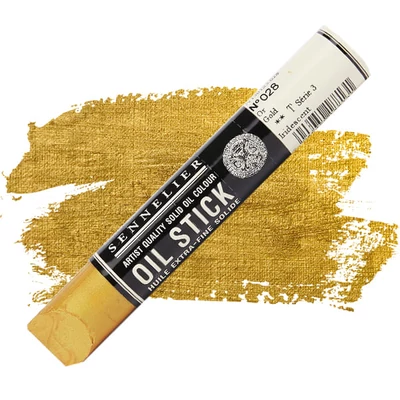 Sennelier Oil Stick olajfesték rúd, 38 ml - 028, gold