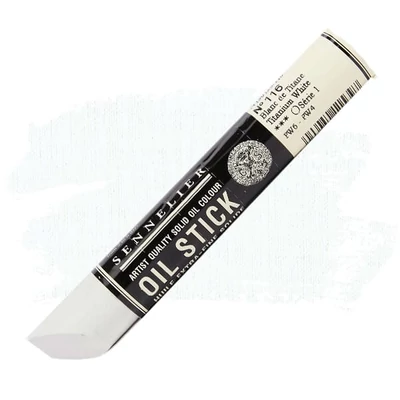 Sennelier Oil Stick olajfesték rúd, 38 ml - 116, titanium white
