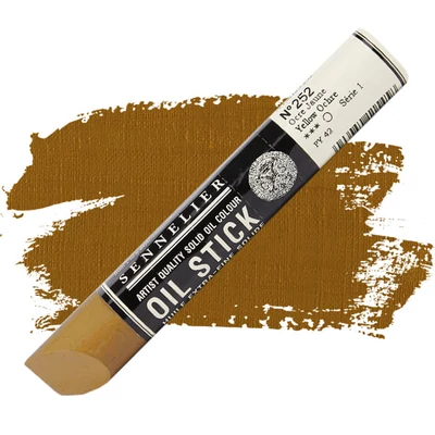 Sennelier Oil Stick olajfesték rúd, 38 ml - 252, yellow ochre