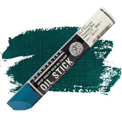 Sennelier Oil Stick olajfesték rúd, 38 ml - 341, turquoise blue