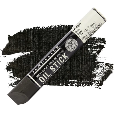 Sennelier Oil Stick olajfesték rúd, 38 ml - 438, sepia