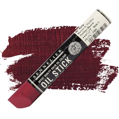 Sennelier Oil Stick olajfesték rúd, 38 ml - 499, perylene maroon