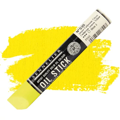 Sennelier Oil Stick olajfesték rúd, 38 ml - 535, cadmium lemon yellow