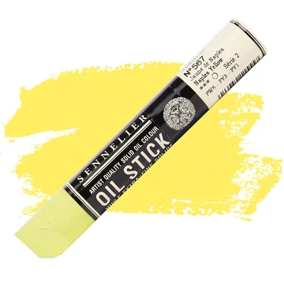 Sennelier Oil Stick olajfesték rúd, 38 ml - 567, naples yellow