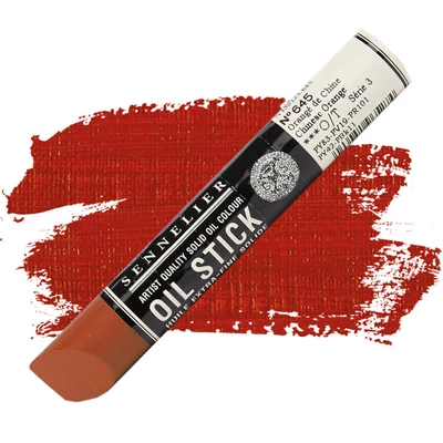 Sennelier Oil Stick olajfesték rúd, 38 ml - 645, chinese orange