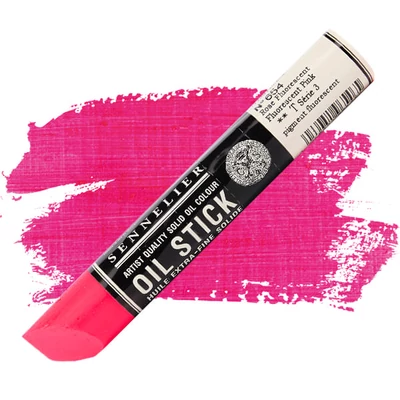 Sennelier Oil Stick olajfesték rúd, 38 ml - 654, fluorescent pink