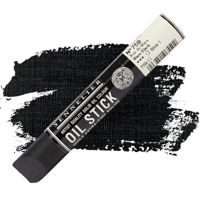 Sennelier Oil Stick olajfesték rúd, 38 ml - 759, mars black