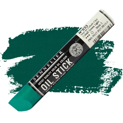 Sennelier Oil Stick olajfesték rúd, 38 ml - 833, cobalt green light