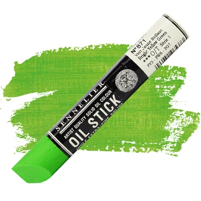 Sennelier Oil Stick olajfesték rúd, 38 ml - 871, bright yellow green