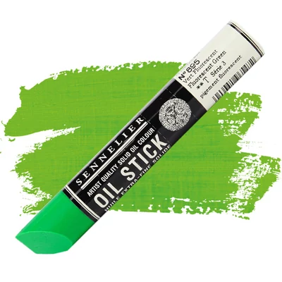 Sennelier Oil Stick olajfesték rúd, 38 ml - 895, fluorescent green