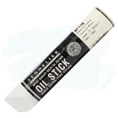 Sennelier Oil Stick olajfesték rúd, 96 ml - 116, titanium white