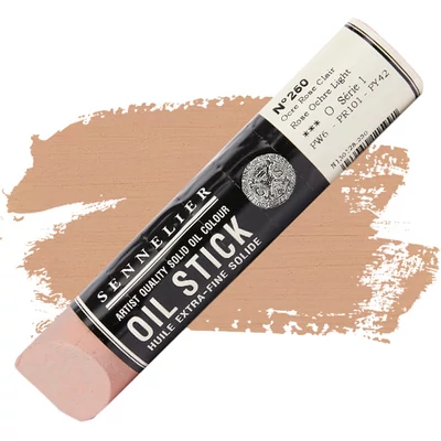 Sennelier Oil Stick olajfesték rúd, 96 ml - 250, rose ochre light