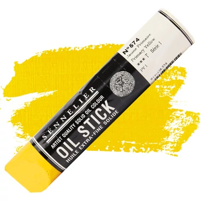 Sennelier Oil Stick olajfesték rúd, 96 ml - 574, primary yellow