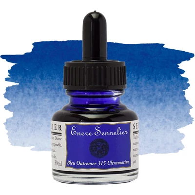 Sennelier rajztinta, 30 ml - 315, ultramarine blue