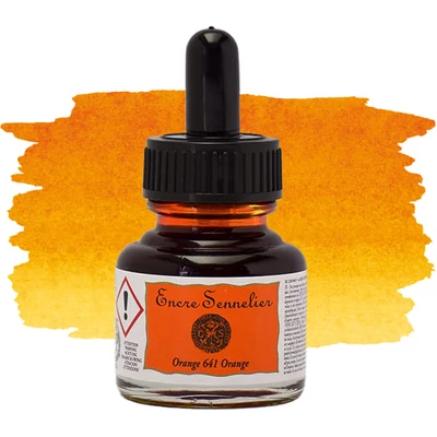 Sennelier rajztinta, 30 ml - 641, orange