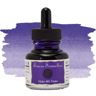 Sennelier rajztinta, 30 ml - 901, violet