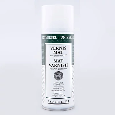 Sennelier olaj és akril lakkspray, matt - 400 ml